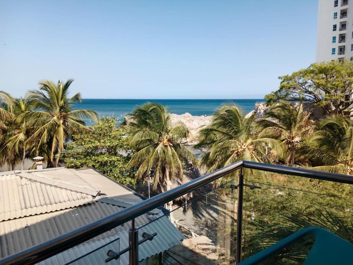 The Cantamar Beach Hostel Санта-Марта Экстерьер фото