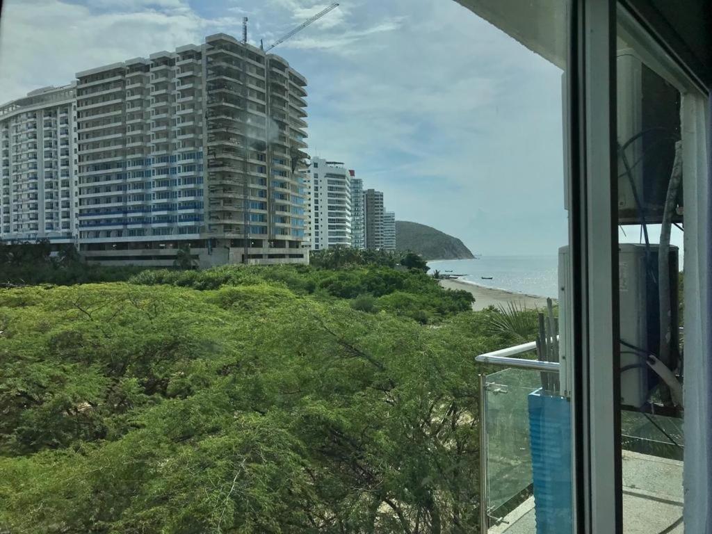 The Cantamar Beach Hostel Санта-Марта Экстерьер фото
