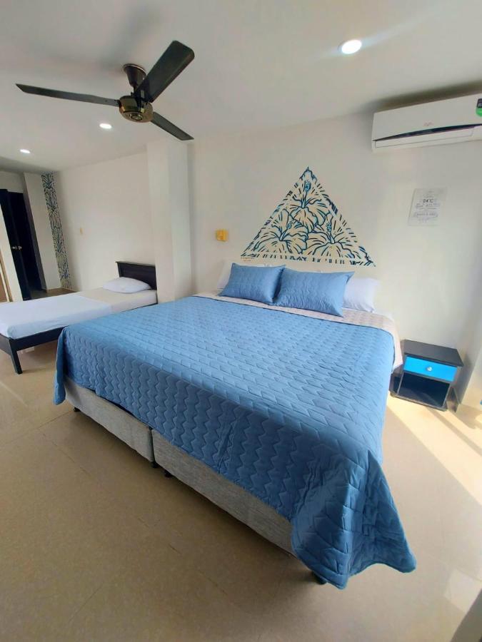 The Cantamar Beach Hostel Санта-Марта Экстерьер фото