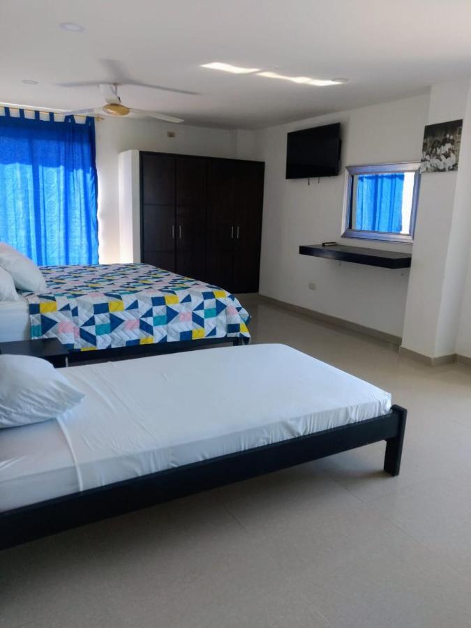 The Cantamar Beach Hostel Санта-Марта Экстерьер фото