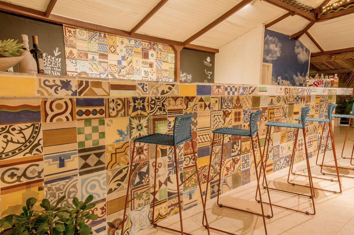 The Cantamar Beach Hostel Санта-Марта Экстерьер фото