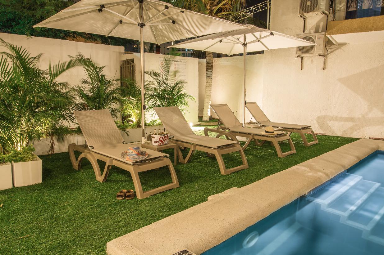 The Cantamar Beach Hostel Санта-Марта Экстерьер фото