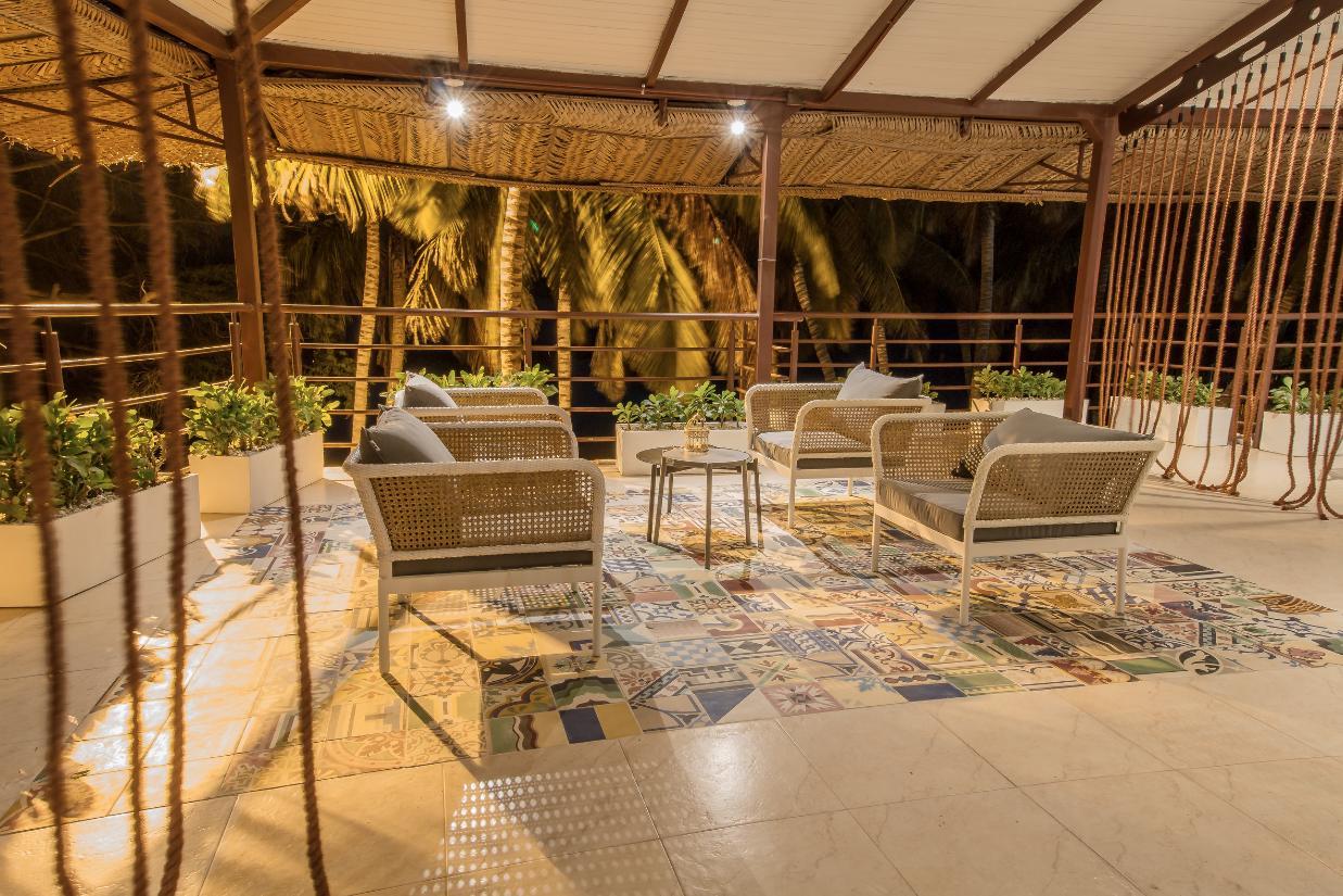 The Cantamar Beach Hostel Санта-Марта Экстерьер фото