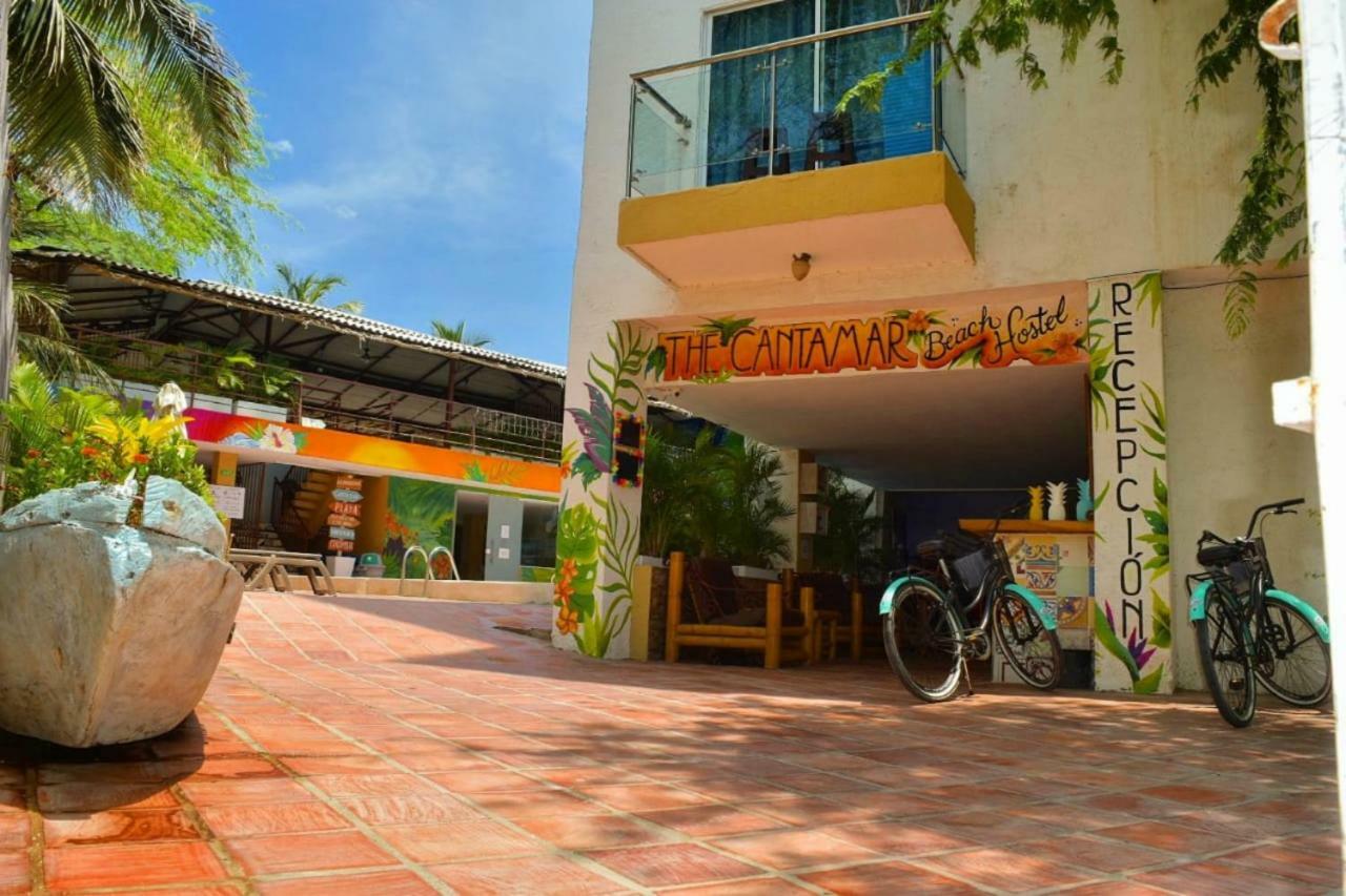 The Cantamar Beach Hostel Санта-Марта Экстерьер фото